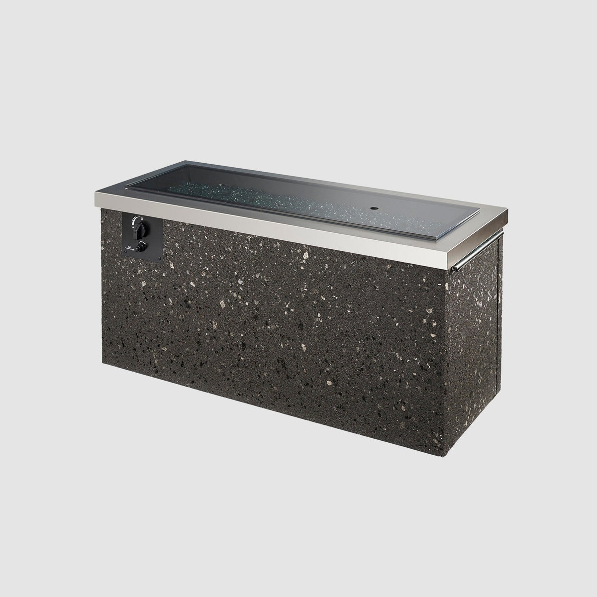 Key Largo Linear Gas Fire Pit Table